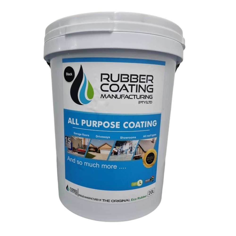 Rcm All Purpose Coating Black 20l