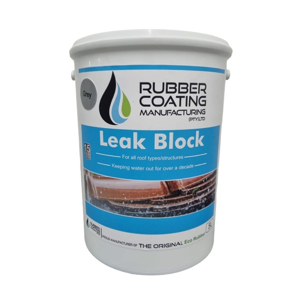 Rcm Leak Block Light Grey 5l