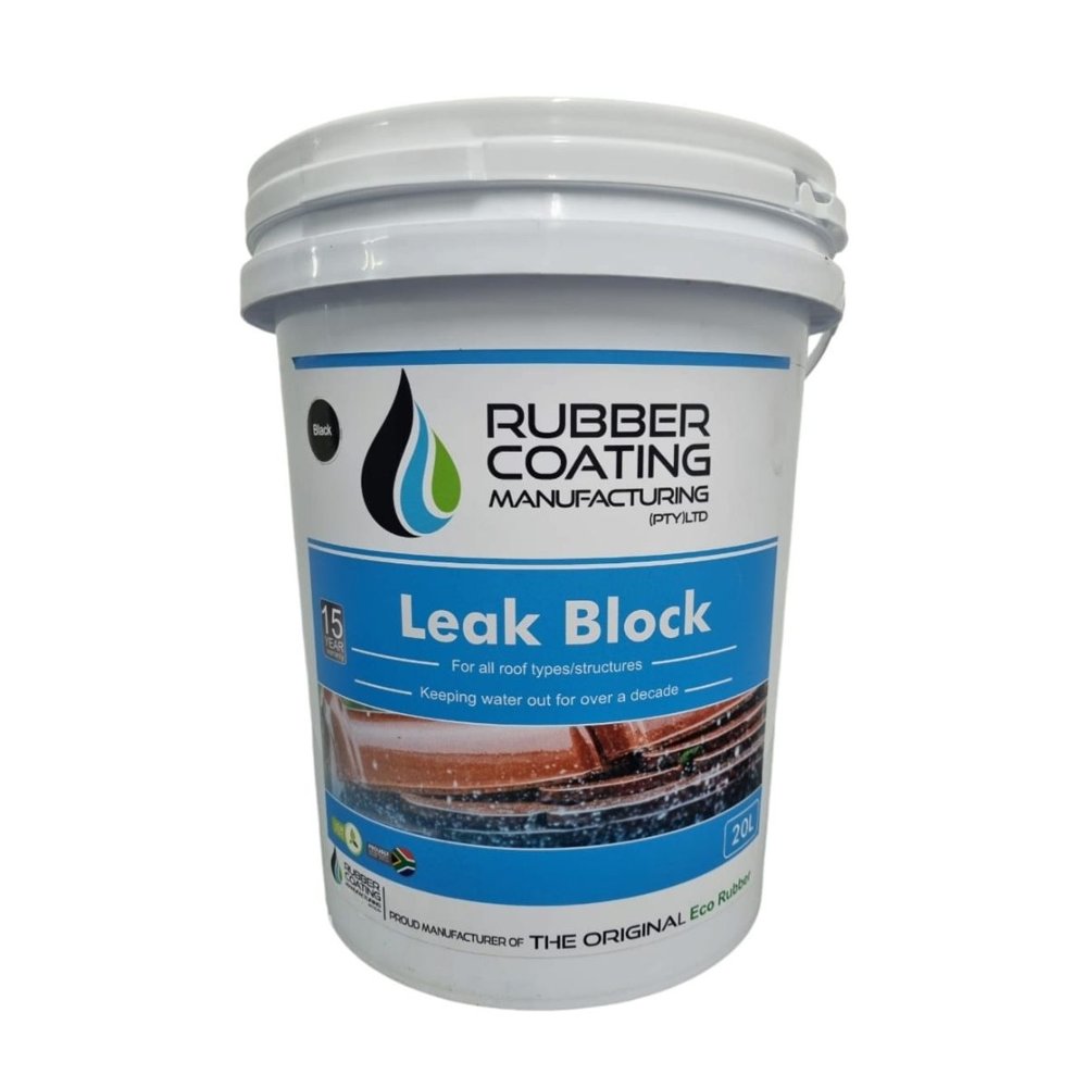Rcm Leak Block Black 20l
