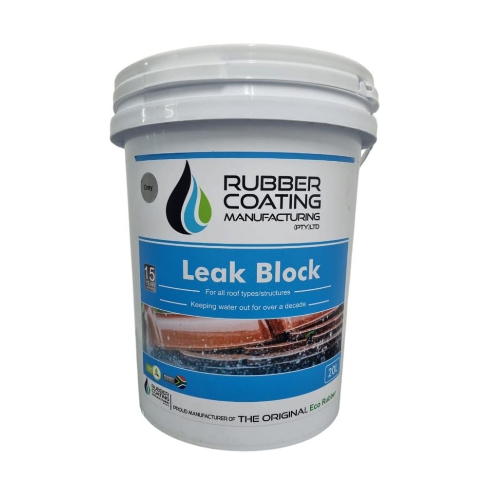 Rcm Leak Block Light Grey 20l