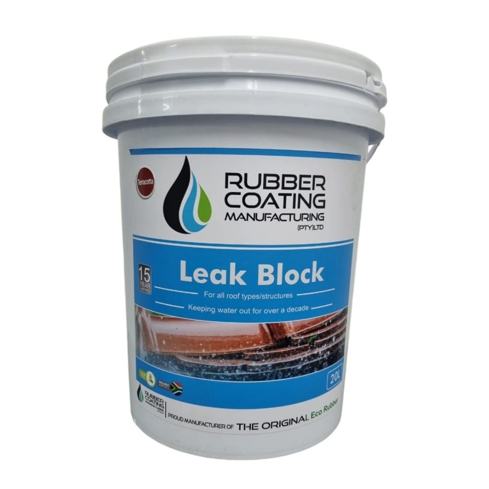 Rcm Leak Block Terracotta 20l