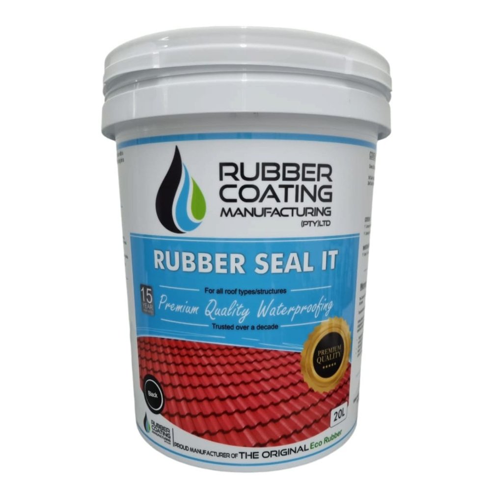 Rcm Rubber Seal - Black 20l