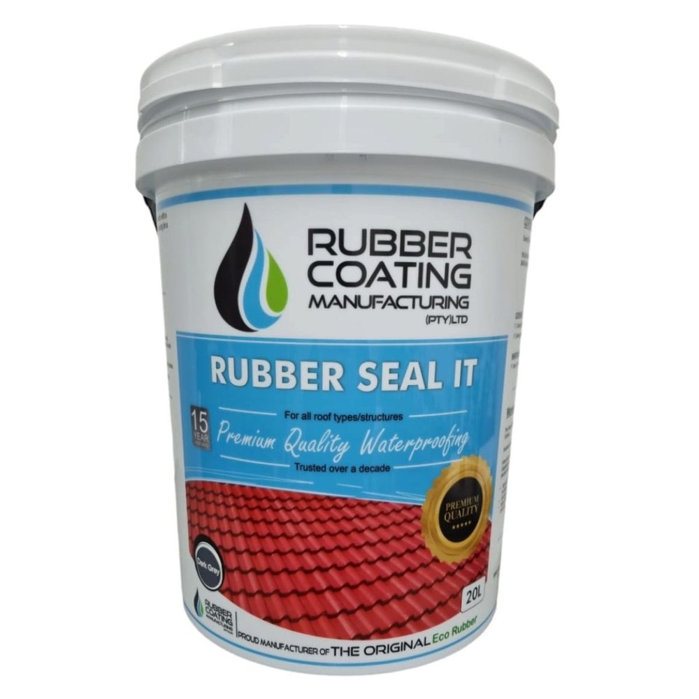 Rcm Rubber Seal - Dark Grey 20l