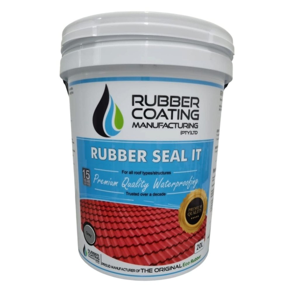Rcm Rubber Seal - Light Grey 20l