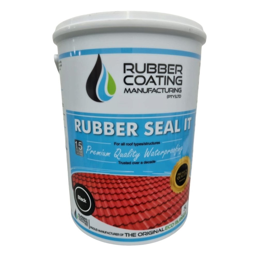 Rcm Rubber Seal - Black 5l