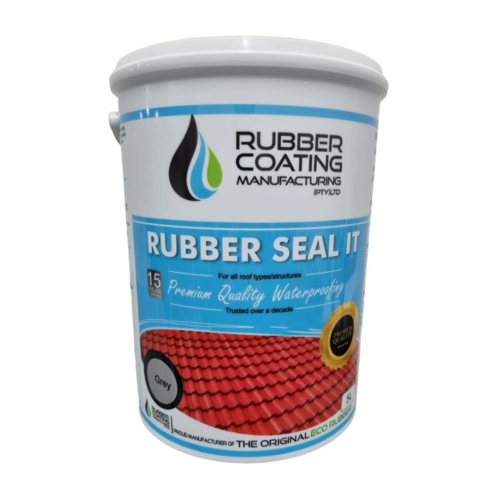 Rcm Rubber Seal - Light Grey 5l