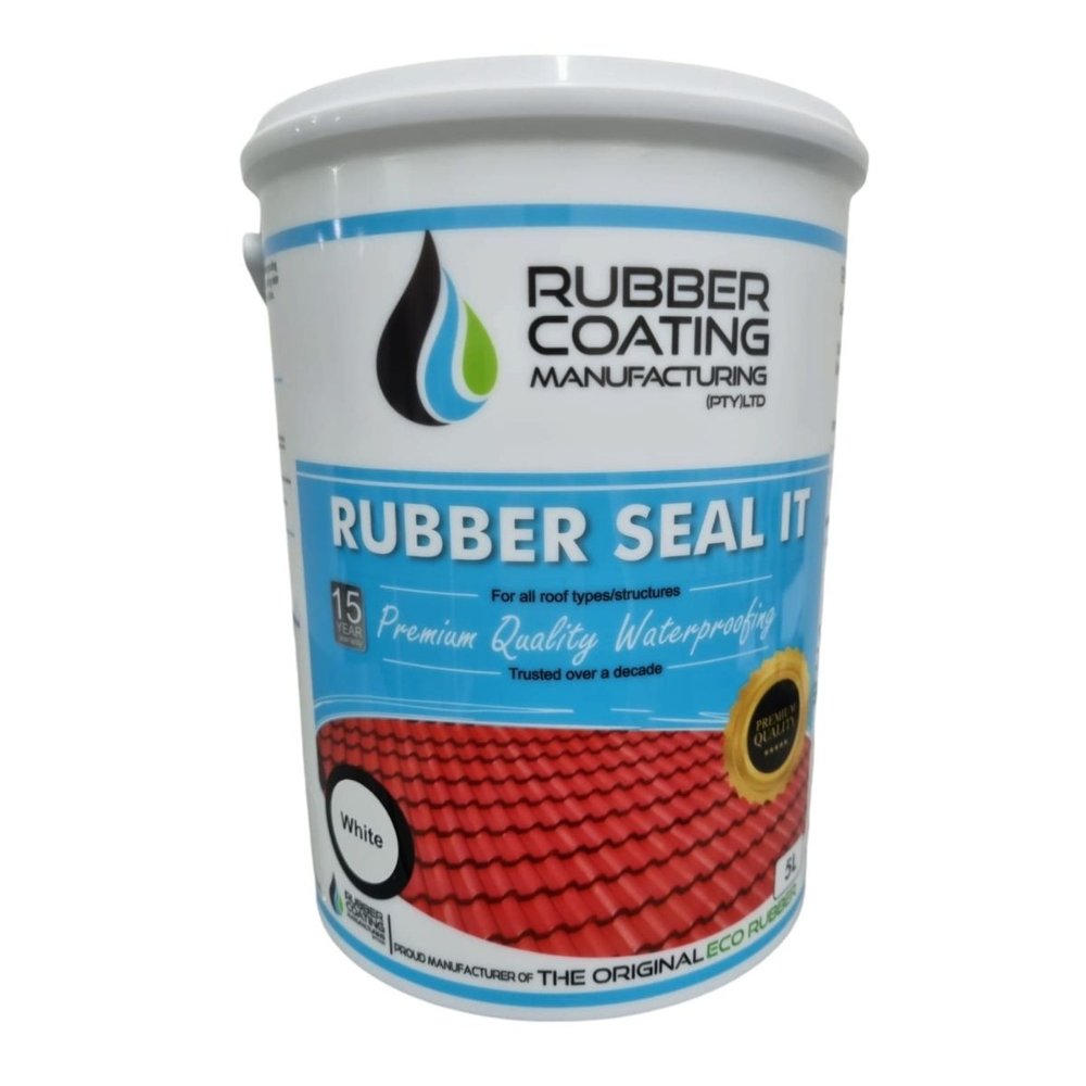 Rcm Rubber Seal - White 5l