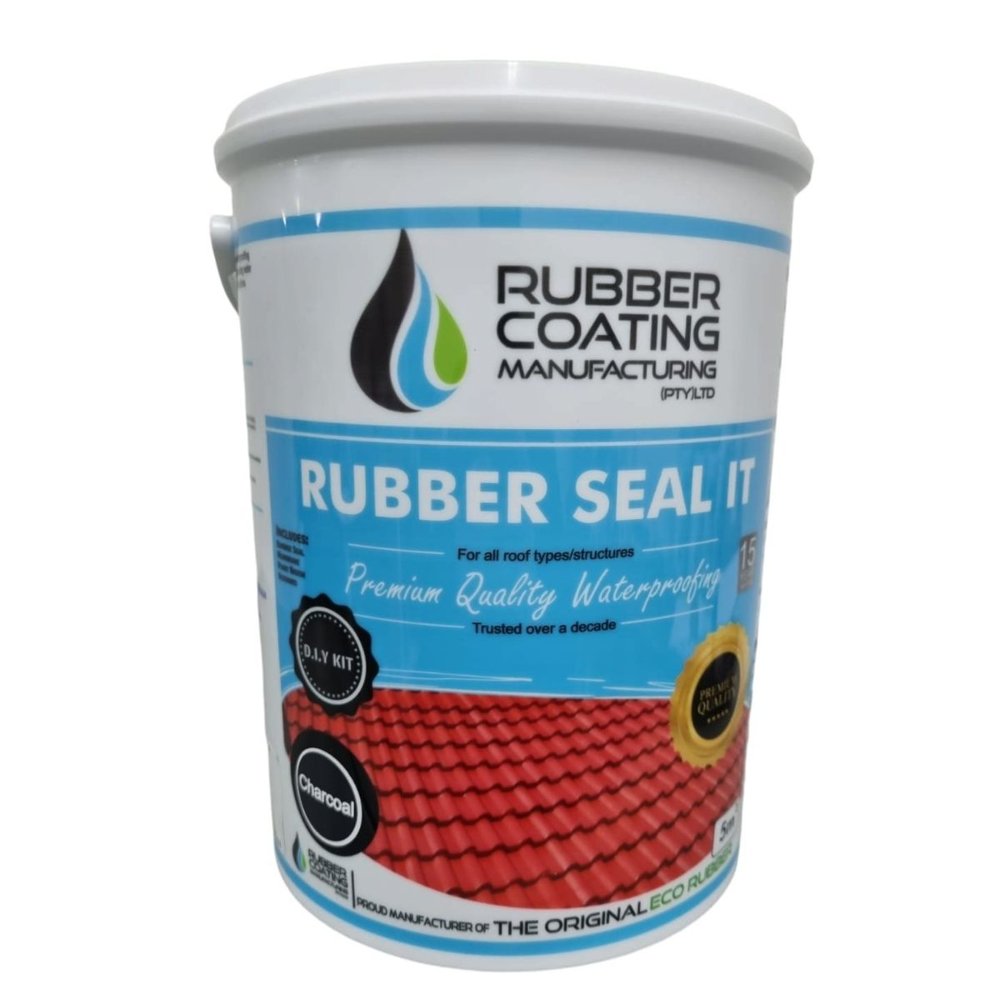 Rcm Rubber Seal - Charcoal 5l - DIY Kit