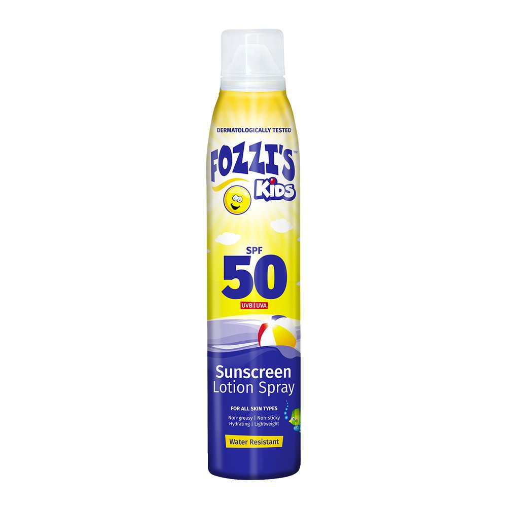 Fozzis Kids Sunscreen Lotion Spray Spf50 200ml