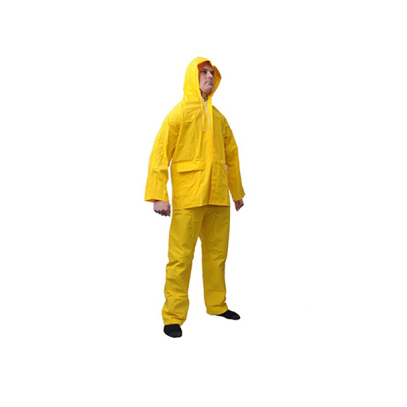 Skudo Elite Rainsuit Rubberised Yellow x Large