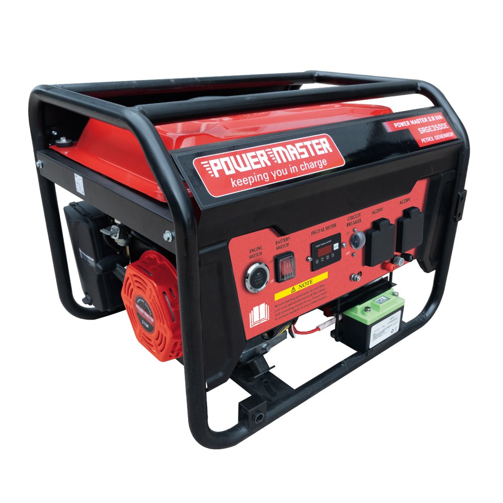 Powermaster Generator 2.8kva Petrol Push Button St