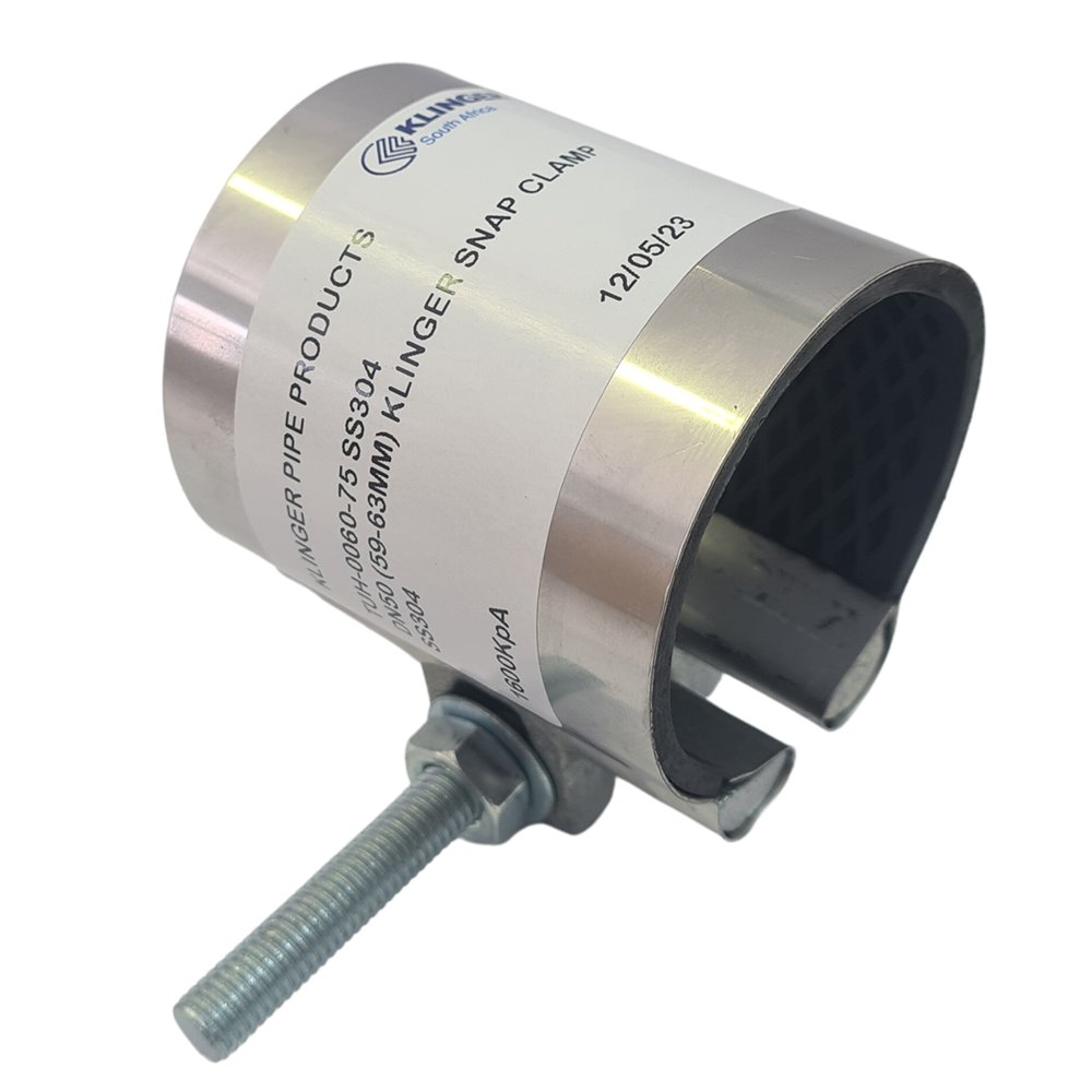 Klinger Half Clamp 25mm 75mm