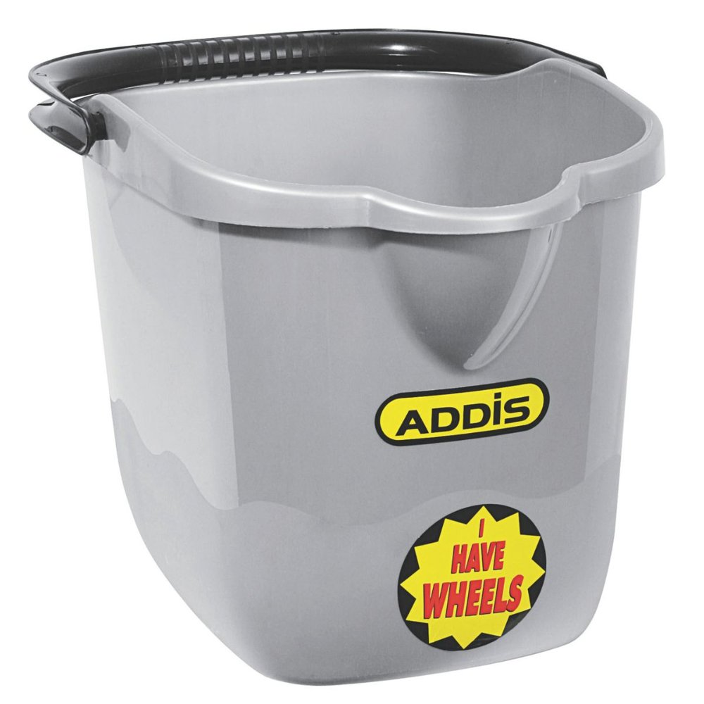 Addis Bucket Rectangular Including Handle 12l