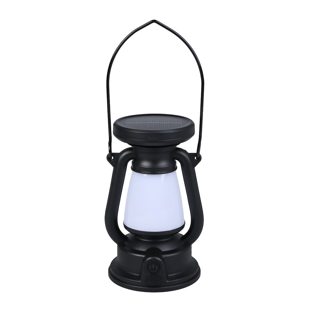 Kaufmann 3w LED Solar Hurricane Lantern