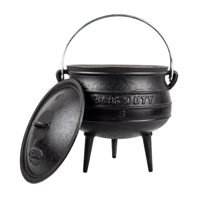 Bestduty Pot 3LEG Oil Cured C/I No.3 7.8l 9.7kg