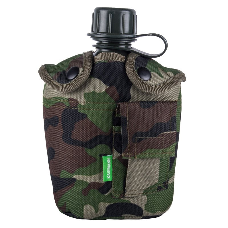 Kaufmann Outdoor Kaufmann Water Bottle + Camo Cover 1l