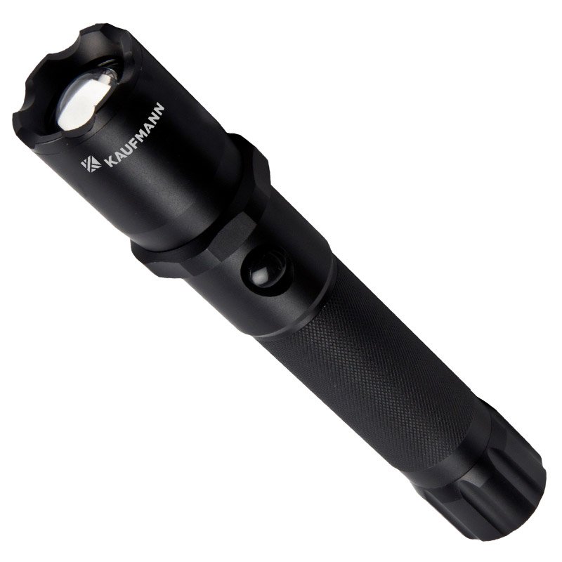 Kaufmann Outdoor Kaufmann LED Flashlight T650 Adjustable Focus 2D