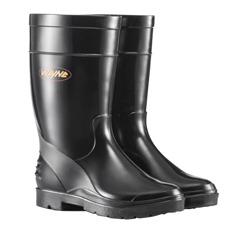 Wayne Gumboots Ladies Half L Blk S3