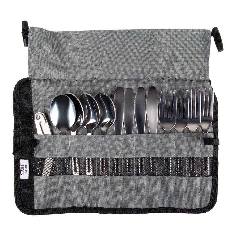 Kaufmann Outdoor Kaufmann Camping Cutlery Set 13 Piece