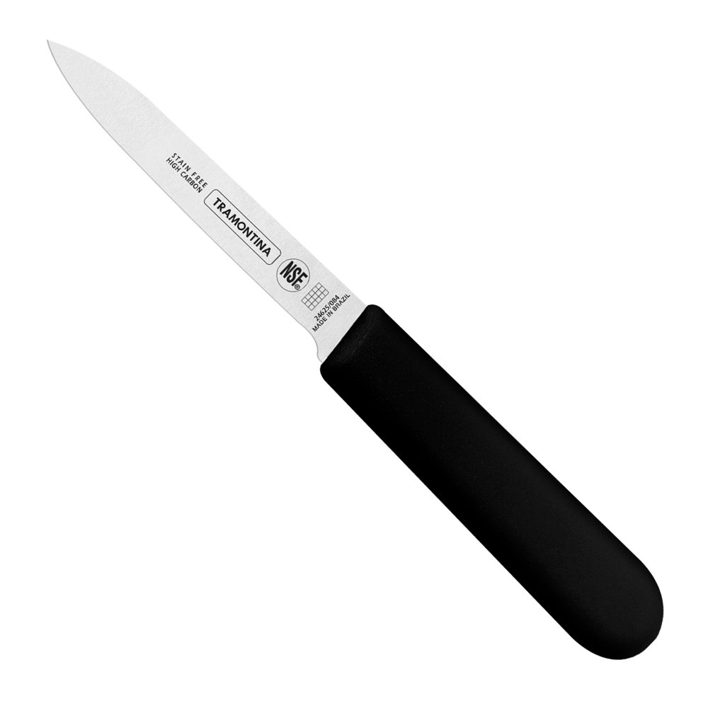 Tramontina Professional Knife Paring 10CM Blk Bp