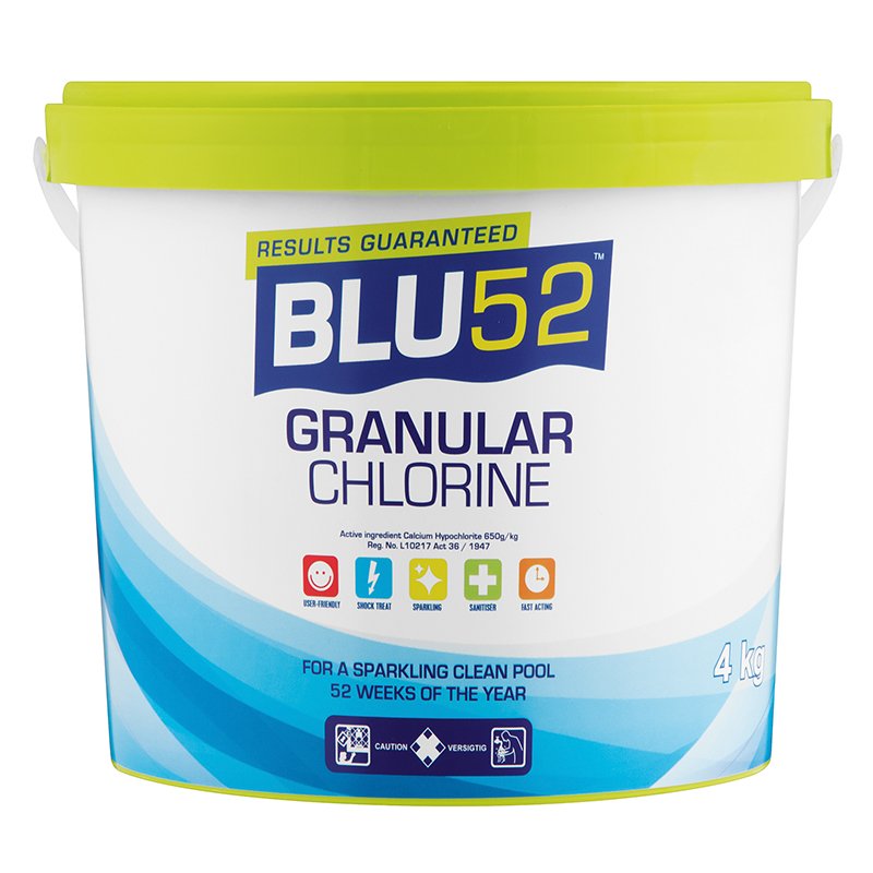 Blu52 Granular Chlorine 4kg