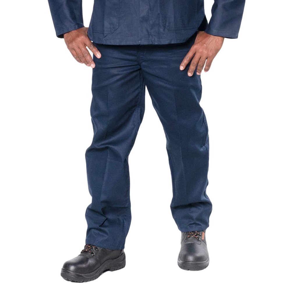 Vulcan Workwear Vulcan Overall Trousers Premium Navy Size 42