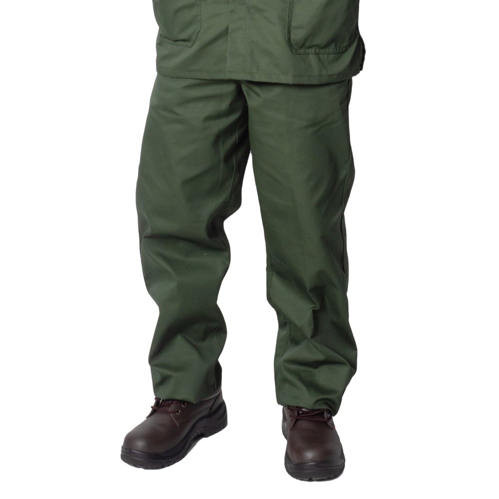 Vulcan Workwear Vulcan Overall Trousers Premium Olive Size 48