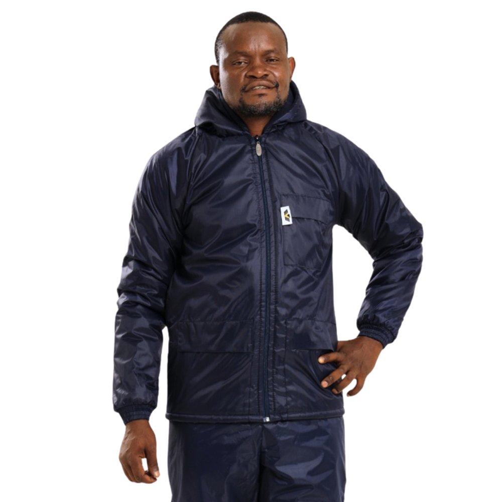 Vulcan Workwear Vulcan Jacket Freezer S/Lined Nvy with Hoodie 3XL