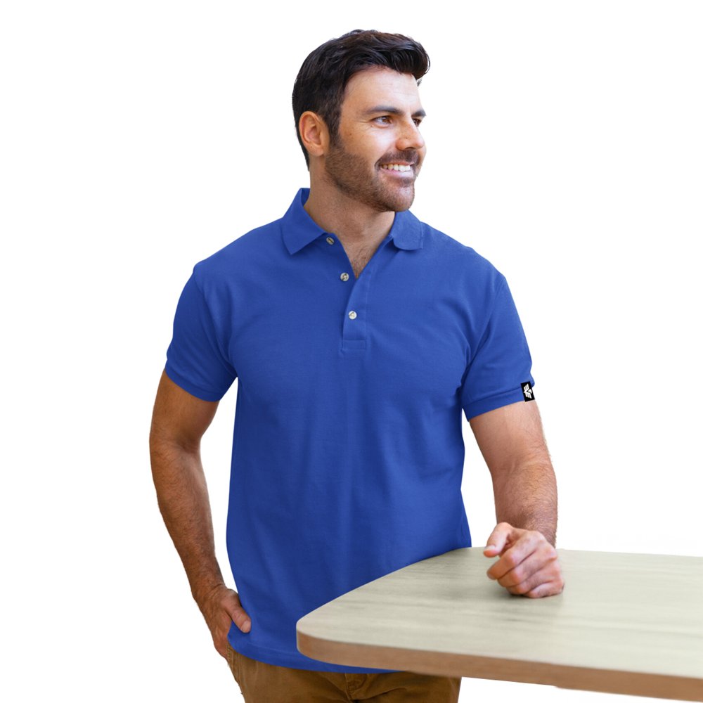 Vulcan Workwear Vulcan Golfer T-Shirt Royal Blue Xl