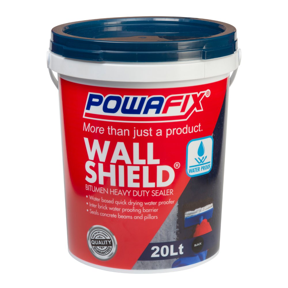 Powafix Wall Shield Bitumen Sealer 20l