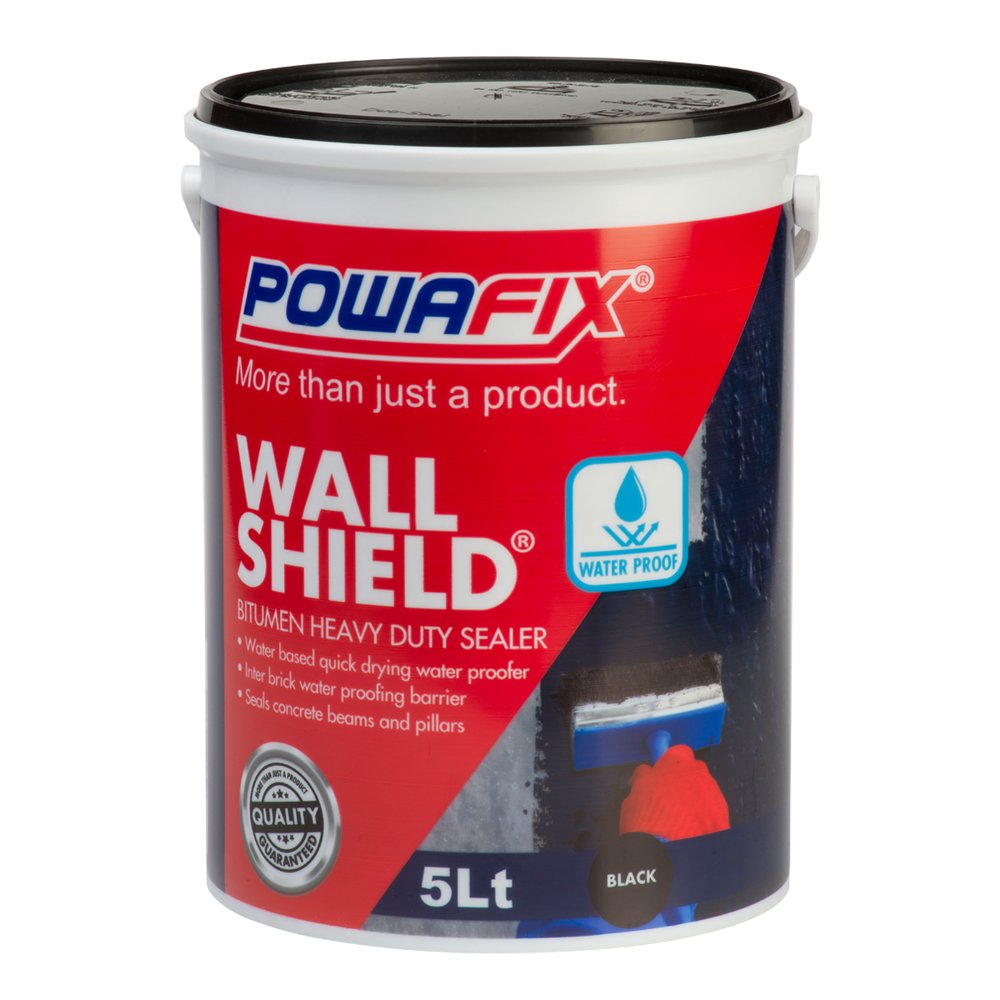 Powafix Wall Shield Bitumen Sealer 5l