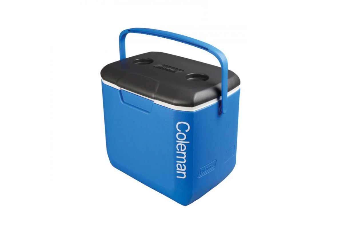Coleman Performance 30 Quart Tri-Colour Cooler Box – Blue/Grey