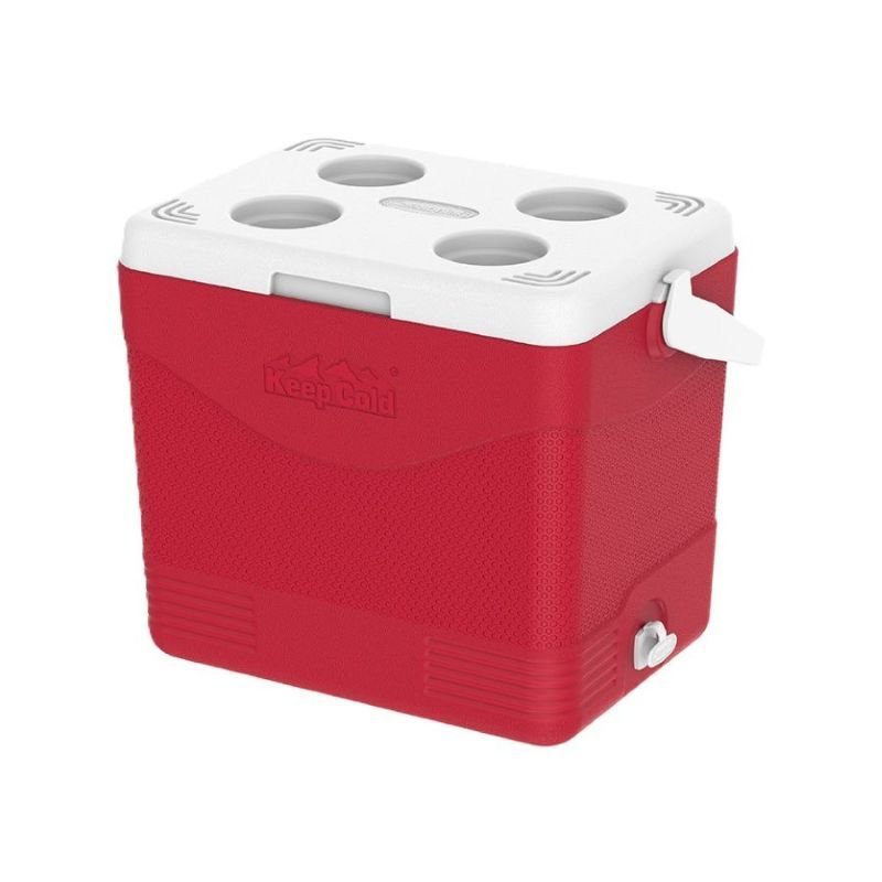 Cosmoplast KeepCold Picnic Cooler Box 24 L – Red