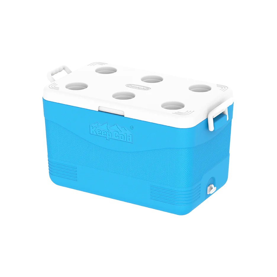 Cosmoplast KeepCold Picnic Icebox 60L – Light Blue