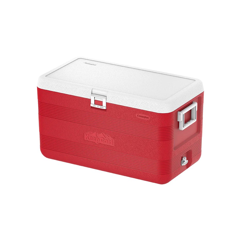 Cosmoplast KeepCold Deluxe 70L Icebox – Red