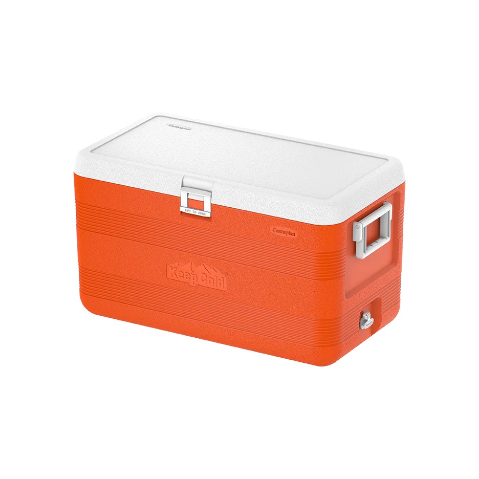 Cosmoplast KeepCold Deluxe 70L Icebox – Orange