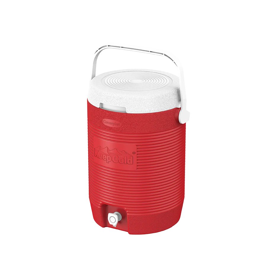 Cosmoplast KeepCold Water Cooler Large 16L – Red