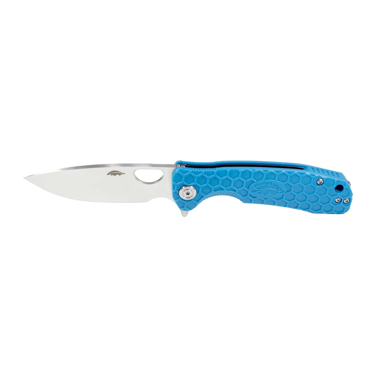 Honey Badger Flipper 8Cr13MoV Medium Folding Knife – Blue