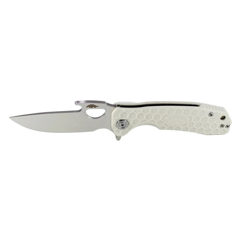 Honey Badger Opener 8Cr13MoV Small Folding Knife – White