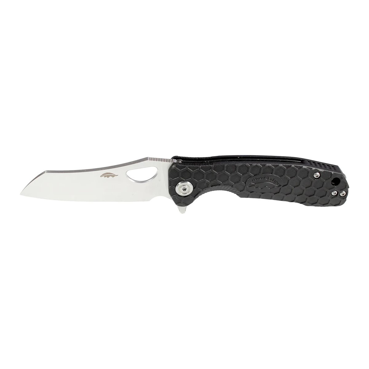 Honey Badger Wharncleaver Medium Folding Knife 14C28N – Black
