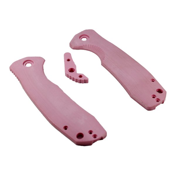 Honey Badger G10 Handle Set with Back-Spacer Large – Pink