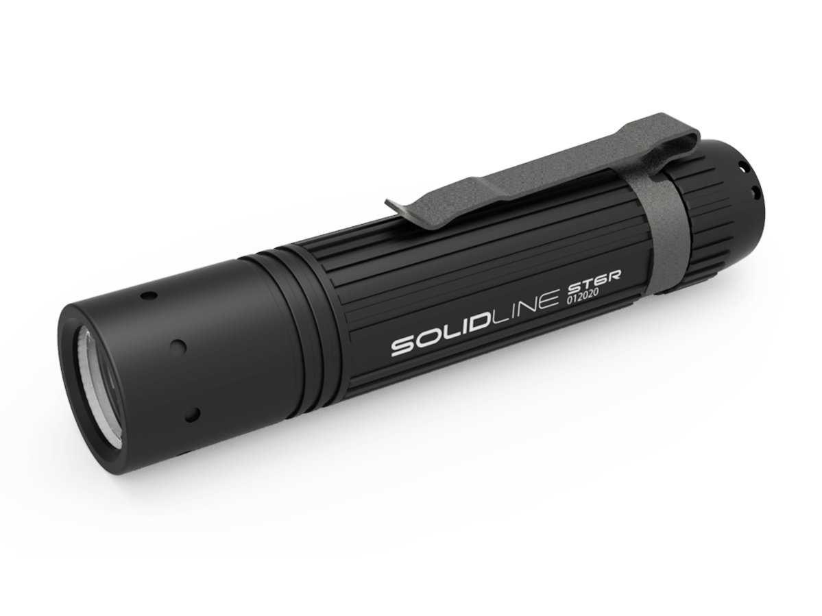 Ledlenser Solidline ST6R Rechargeable Torch – Black