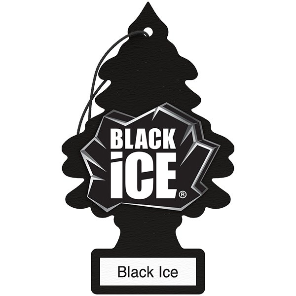 Little Trees Car Air Freshener – Black Ice (Single)