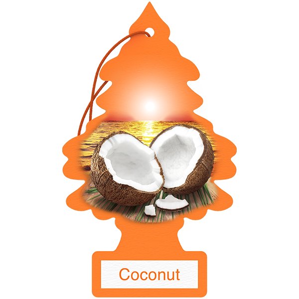 Little Trees Car Air Freshener – Coconut (10 Pack)