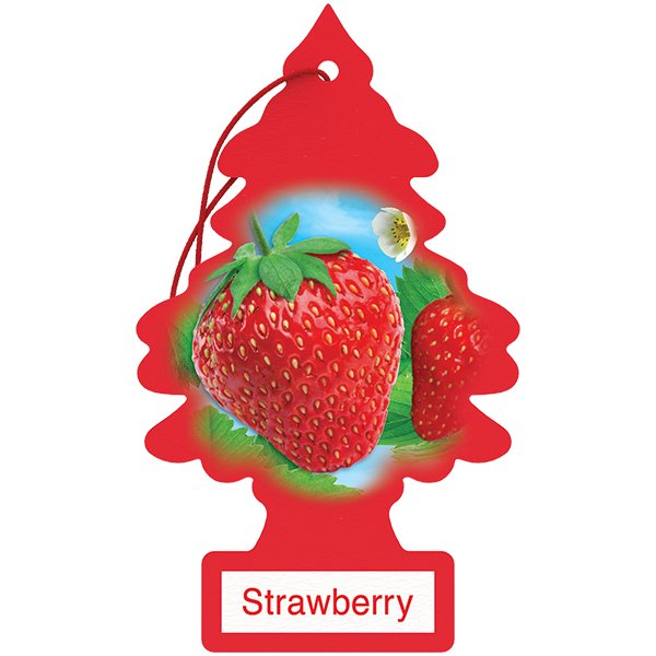 Little Trees Car Air Freshener – Strawberry (10 Pack)