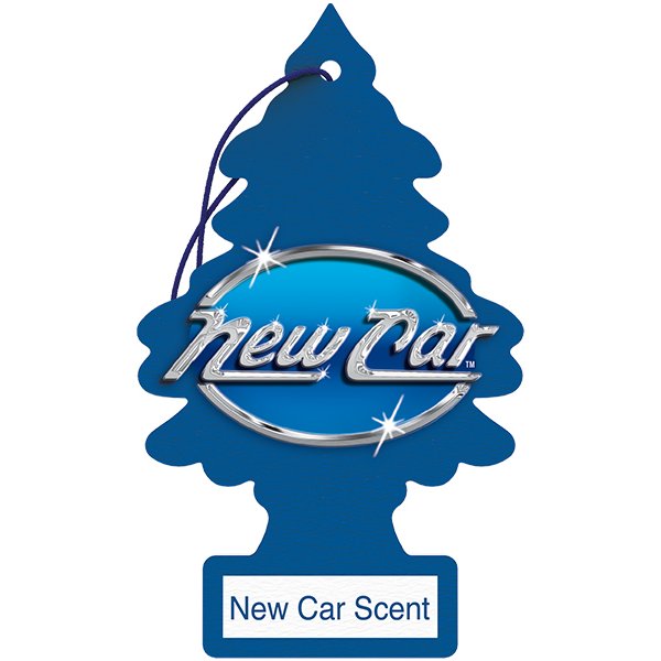 Little Trees Car Air Freshener – New Car Scent (10 Pack)