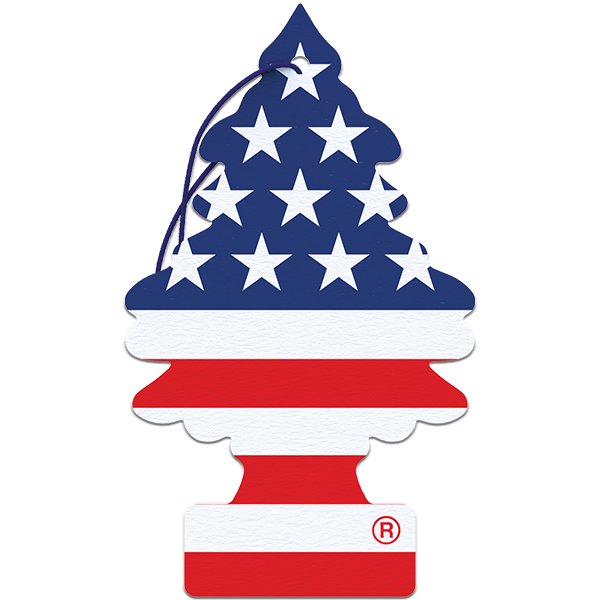 Little Trees Hanging Car Air Freshener – America