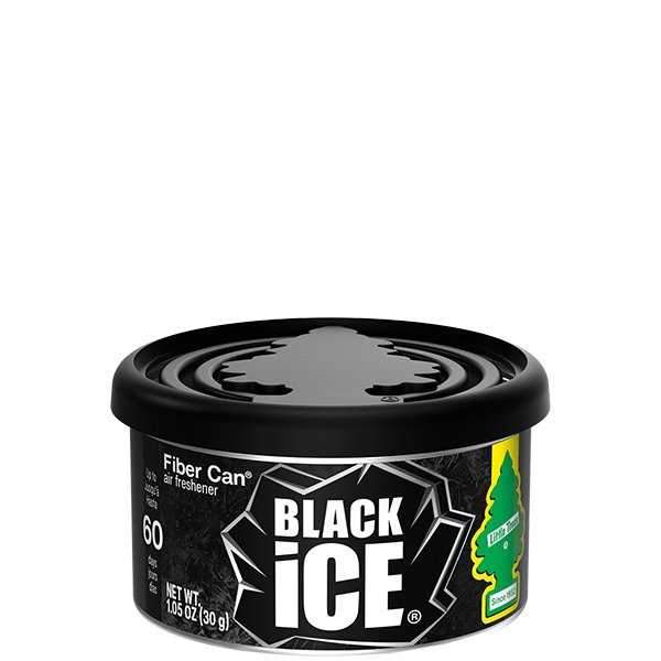 Little Trees Fiber Can Air Freshener – Black Ice
