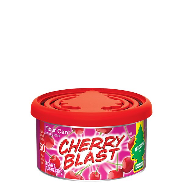Little Trees Fiber Can Air Freshener – Cherry Blast (4 Pack)