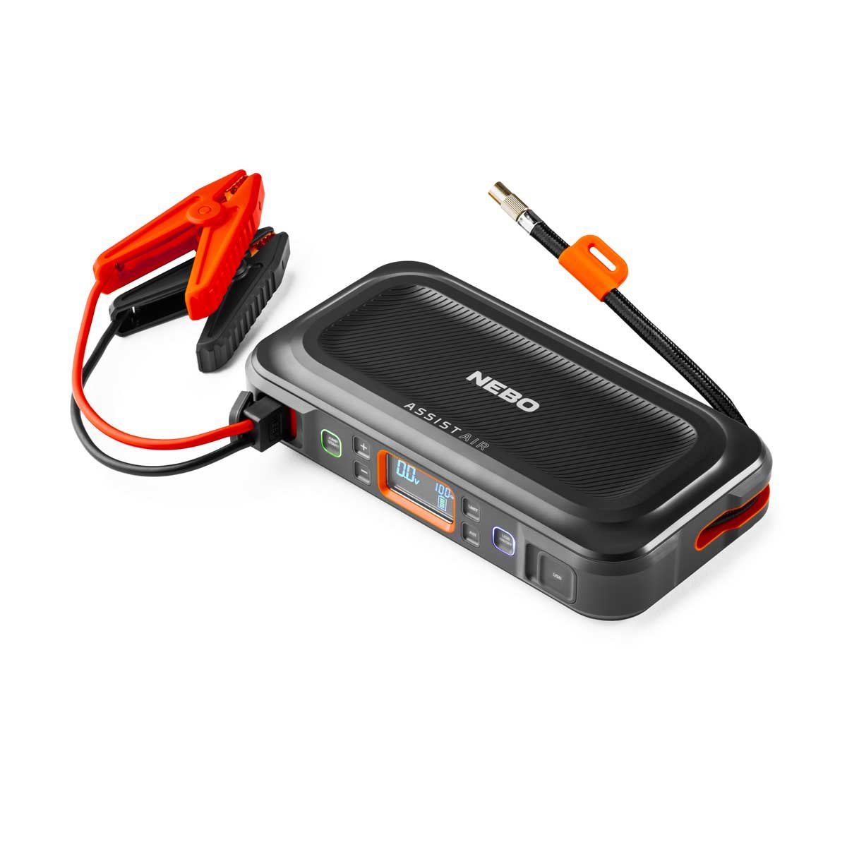 Nebo Assist Air Jump Starter, Air Compressor and Power Bank